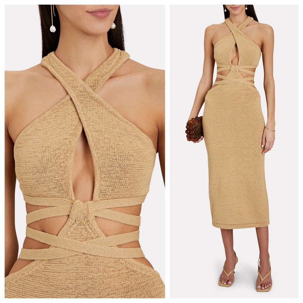 CULT GAIA AZIZA Knit Dress, Size XL